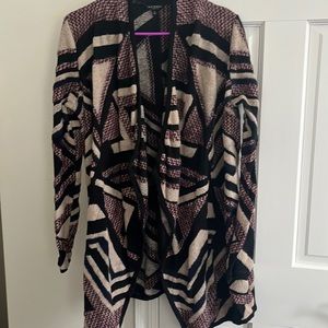 Lucky Brand Patterned Cardigan